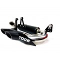 TOCE Performance Double Down Slip-on Exhaust for Ducati Streetfighter V2